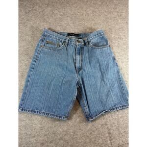 Vintage 90s Calvin Klein Jeans Jorts Shorts Mens 33 Blue Denim Baggy Streetwear